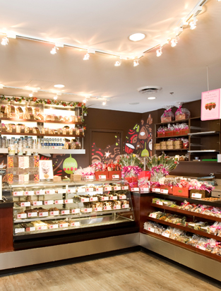Commercial design Rocky NMountain Chocolate Factory Whistler